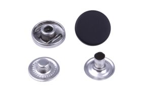 кнопка монеткаl-12 soft-touch цв черный+3 части никель медицинская сталь нерж 12,5мм (уп ок.72шт) купить по цене 715 руб - в интернет-магазине Веллтекс | Чебоксары
