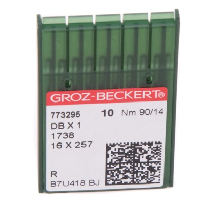 Иглы GROZ-BECKERT DBx1 №90/14 (уп.10шт.) (0)