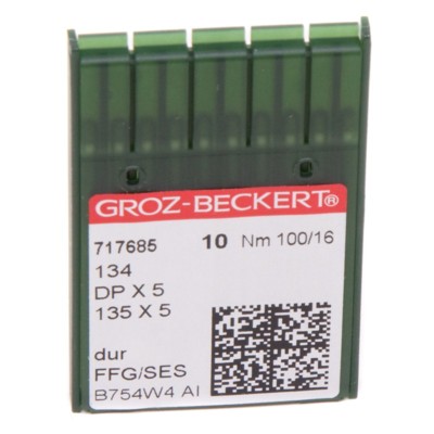 Иглы GROZ-BECKERT DPx5 №100 SES (уп.10шт.) (0)