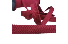 шнур для одежды плоский 15мм, 100хб, цв бордовый/127 (катушка 50м) bombacio купить по 13.5 - в интернет - магазине Веллтекс | Чебоксары
.