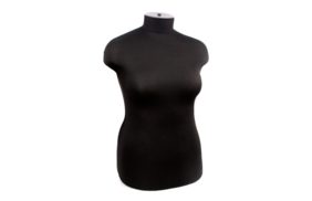 манекен женский р52 (104-84-110) мягкий цв чёрный купить по цене 9266 руб - в интернет-магазине Веллтекс | Чебоксары
