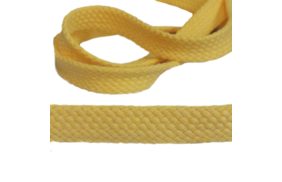 шнур для одежды плоский 15мм, 100хб, цв желтый/123 (катушка 50м) bombacio купить по 13.5 - в интернет - магазине Веллтекс | Чебоксары
.