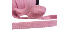 шнур для одежды плоский 15мм, 100хб, цв розовый/130 (катушка 50м) bombacio купить по 13.5 - в интернет - магазине Веллтекс | Чебоксары
.