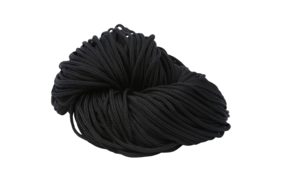 шнур для одежды круглый цв черный 5мм (уп 100м) 5-02 купить по 1.95 для тактического снаряжения в Чебоксарах 