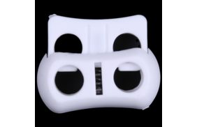 фиксатор пластик 104-х (27011 cc) цв белый для двух шнуров (для шура 5мм) (уп 100,500шт) пп купить по 2.25 - в интернет - магазине Веллтекс | Чебоксары
.