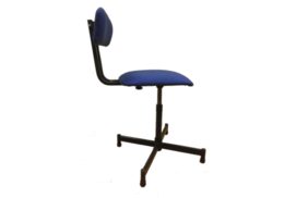 стул для швеи сп-4в с тканевым покрытием серый купить по цене 5750 руб - в интернет-магазине Веллтекс | Чебоксары
