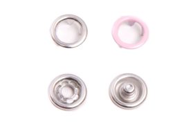 кнопка рубашечная цв розовый глянец нерж 9,5мм кольцо (уп ок.144шт) veritas купить по цене 665 руб - в интернет-магазине Веллтекс | Чебоксары
