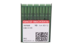 иглы groz-beckert dbxk5 №80 (уп.10шт.) купить по цене 153 руб - в интернет-магазине Веллтекс | Чебоксары
