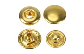 кнопка l-12 цв золото нерж 12,5мм (уп ок.72шт) veritas купить по цене 909 руб - в интернет-магазине Веллтекс | Чебоксары
