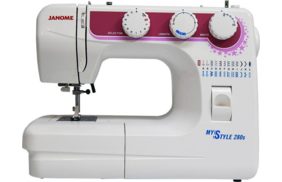 бытовая швейная машина janome my style 280s купить по доступной цене - в интернет-магазине Веллтекс | Чебоксары
