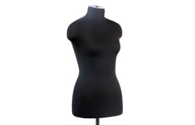 манекен женский р50 (100-79-106) мягкий цв чёрный купить по цене 9266 руб - в интернет-магазине Веллтекс | Чебоксары
